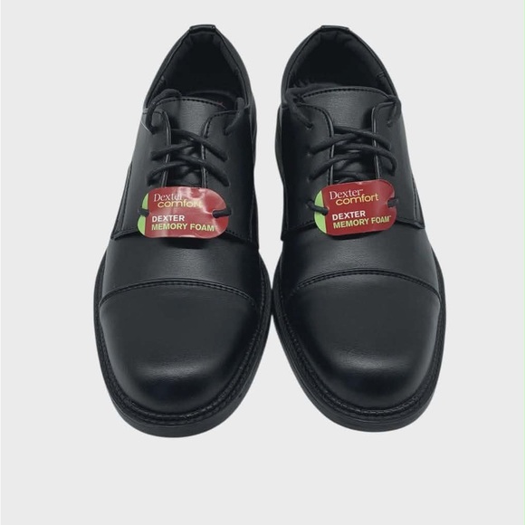 Dexter Other - BNWT Dexter Comfort Black Archer Cap-Toe Dress Shoes